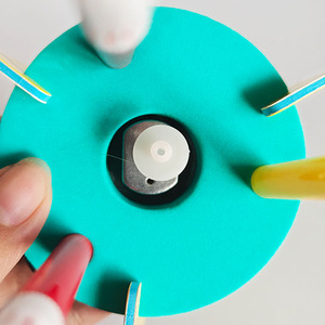 Robot de Dibujo DIY, Modelo de Física, Kit de Ciencia STEM para Niños, Juguete Educativo de Arte Mecánico, Material EVA, Control Manual - Product Image 5