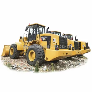 Giá rẻ sử dụng backhoe trator xe tải mèo 966H loader DIESEL bánh xe lật cho saleoader Hot Bán