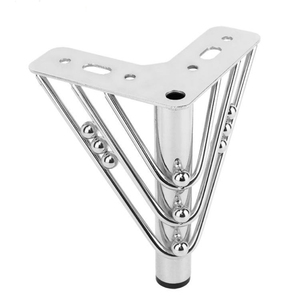 Lusso moderno elegante divano in metallo oro gambe pesanti semplici accessori mobili per sala da pranzo camera da letto Hotel camera da letto - Product Image 6