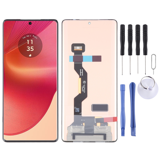 Original P-OLED LCD Screen with Digitizer Full Assembly for Motorola Moto G85 G96 Edge50fusion S50neo 1-Year Warranty