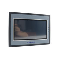 Panel HMI con Pantalla Táctil LCD TFT de 7 Pulgadas LICHUAN, Combo PLC para Automatización Industrial LCX070-M1