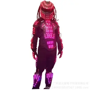 LED Costume Colorful Alien Clothing Wine Clothing Bar Stage Cross border Performance Clothing KTV Costume