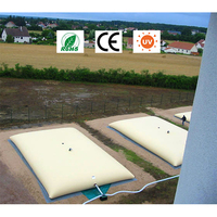 Promotion : Réservoir d'eau durable et économique de 6000 litres, collecteur d'eau de pluie, réservoir souple en PVC, poche de stockage d'eau de 600 000 litres