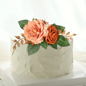 케이크 장식용 웨딩 케이크 장식 꽃