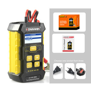 Автомобильный мотоцикл импульсный ремонтный аккумулятор зарядное устройство KONNWEI KW510 + 100-2000CCA свинцово-кислотный аккумулятор тестер - Product Image 6