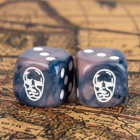 FACCUB résine et plastique 16mm D6 dés personnalisé multicolore jeu de société dés de table en gros