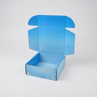 Boîte d'emballage cosmétique et parfum en carton solide, pliable, avec logo personnalisé, bande de fermeture éclair, protection environnementale, fabriquée en usine
