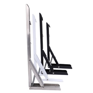 Có thể điều chỉnh thép không gỉ L góc tường gắn bảng gấp Kệ khung tam giác băng ghế dự bị khung danh mục sản phẩm Khung - Product Image 6