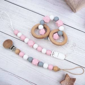 Cadena de Silicona de Alta Calidad Libre de BPA para Chupetes, Clip para Chupetes, Cadena de Seguridad Anticaídas para Bebés - Product Image 3