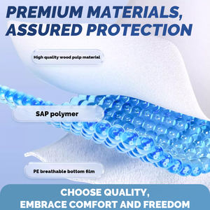 Serviettes hygiéniques Ultra fines non parfumées à forte capacité d'absorption pour femmes, <span class=keywords><strong>serviette</strong></span> jetable en coton biologique à anions <span class=keywords><strong>post</strong></span>-<span class=keywords><strong>partum</strong></span> - Product Image 5