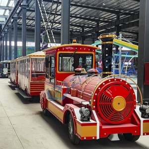 Commercial Trackless <b>Train</b> Scenic Spot Trackless Sightseeing Farm <b>Outdoor</b> Electric <b>Train</b> for Sale Special Transportation - Product Image 4