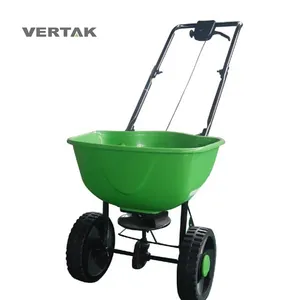 Vertak 15L capacity garden manure spreader for sale walk behind spreader with flow controller