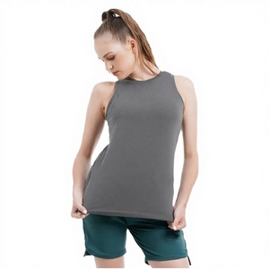Débardeur sans manches en coton 100% personnalisé pour femme, respirant, à séchage rapide, idéal pour le sport et les loisirs – Grande Vente - Product Image 2