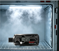 Registrador de Datos de Temperatura y Humedad Reutilizable con Interfaz USB para Almacenamiento de Alimentos Frescos Refrigerados, Transporte de Cadena de Frío Médico