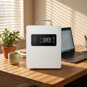 ESPEON OEM Station d'alimentation <span class=keywords><strong>solaire</strong></span> portable 300W pour TV, ordinateur portable, ventilateur, téléphone, éclairage 220V/230V, double charge <span class=keywords><strong>solaire</strong></span> et réseau - Product Image 1