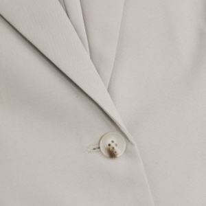 Personnalisé de haute qualité dames décontracté simple poitrine Copped costume Y2K solide bouton poche épaule tombante surdimensionné femmes Blazer - Product Image 5