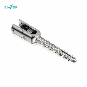 China produceert Usmart <span class=keywords><strong>Titanium</strong></span> Spinal Screw-Rod systeem, CE-gecertificeerd klasse III, 5+ jaar garantie voor wervelkolomchirurgie, implanteerbaar. - Product Image 1