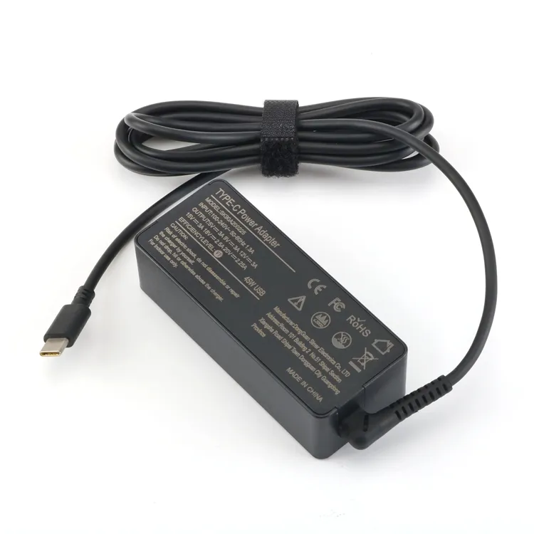 2022 Amazon Best Selling Product for HP ASUS Lenovo Universal DC Plug Quick 45W Type C Fast Charger Adapter for Laptop