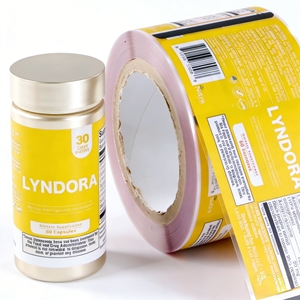 Étiquettes adhésives personnalisées avec logo privé pour produits alimentaires, médicaments et produits de santé - Product Image 3