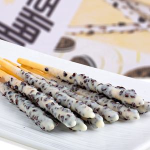 32gボックスパッケージ韓国ペペロクリスパイオリジナルホワイトチョコレートアーモンドカリカリクッキーエキゾチックビスケットスティックスナック - Product Image 5