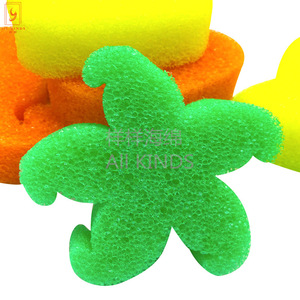 Esponjas de Baño de Espuma de PU con Forma de Animales de Dibujos Animados para Limpieza de Bañeras y Piscinas - Product Image 4