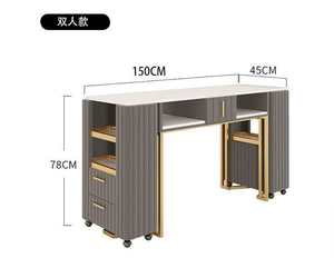 Table de manucure design moderne et populaire, personnalisable, pour salon de manucure, design innovant - Product Image 6