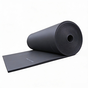 Panneau d'isolation en caoutchouc plastique NBR/PVC haute densité, à cellules fermées, ignifuge, insonorisant pour conduits de climatisation - Product Image 4