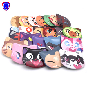 Cadeaux promotionnels vierges bon marché, insigne <span class=keywords><strong>de</strong></span> boutons <span class=keywords><strong>de</strong></span> tête <span class=keywords><strong>de</strong></span> <span class=keywords><strong>chat</strong></span> personnalisés avec logo imprimé - Product Image 1