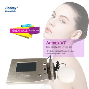 2024 última artmex V7 Derma pen artmex V7 máquina de maquillaje permanente para maquillaje permanente de cejas