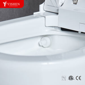 <span class=keywords><strong>Toilettes</strong></span> intelligentes avec nouveau design Bidet électronique à ouverture automatique Appareils sanitaires intelligents Bol allongé Télécommande Chauffage de siège - Product Image 5