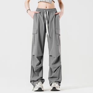 Pantaloni da Lavoro Multitasca per Donna Autunno/Inverno, Comodi e Ampi con Gamba Dritta, Pantaloni Casual Sportivi - Product Image 3