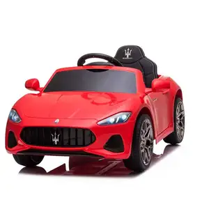 Factory Selling New Wholesale Cheap Licensed Dual Drive 12v Kids Car Electric 4 Wheel With Remote Control Baby Ride On Toys Car