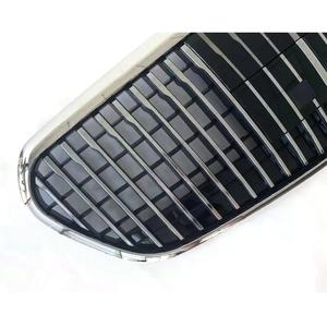 Rejilla de parachoques para coche, accesorio para Benz W223 S class, compatible con modelos 2020, 2021, <span class=keywords><strong>2022</strong></span>, actualizado, color negro brillante - Product Image 5