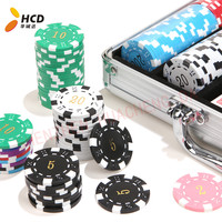 Logo personnalisé 40mm Argile et ABS Matériel Poker Chip avec 11.5g Poids Costume Design
