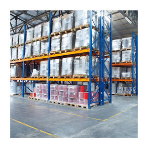 Estanterías Metálicas Resistentes para Almacenes, Sistema de Almacenamiento de Palés con Soporte de Vigas, Estanterías Industriales - Product Image 1