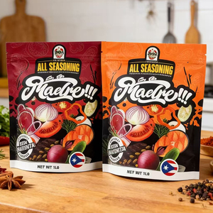 Sacs d'emballage alimentaire personnalisés, anti-odeur, qualité alimentaire, refermables, avec fermeture éclair, en aluminium et mylar, type stand-up - Product Image 6