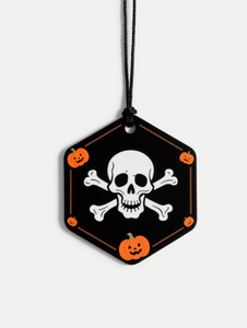 Ambientador de coche <span class=keywords><strong>Perfume</strong></span> Papel Fantasma Calabaza Halloween Parabrisas Montado Colgante portátil - Product Image 5