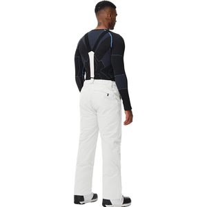 Pantalones de nieve con aislamiento para hombre FOXA, pantalones de esquí impermeables con cremallera en las piernas y bolsillos con cremallera para senderismo en invierno y actividades al aire libre. - Product Image 4