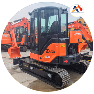 Excavatrice d'occasion 5 tonnes d'origine japonaise Hitachi ZX50U ZAXIS 50 Mini-excavatrice multifonctionnelle modèle 2022 Moteur Yanmar - Product Image 1