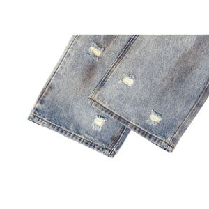 <span class=keywords><strong>Pantaloni</strong></span> stile Jeans Jeans Ksubing di alta qualità <span class=keywords><strong>Slim</strong></span> Fit medio dritti effetto baffi da <span class=keywords><strong>uomo</strong></span> - Product Image 6
