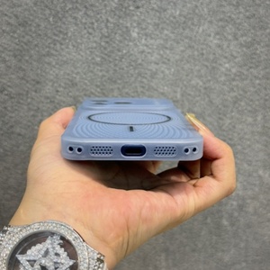 Fashion Slim <b>PC</b> Matte Heat Dissipation Magnetic Phone Case for iPhone 17 13 14 15 16 Pro Max <b>Wireless</b> Charging Protective Cover - Product Image 4