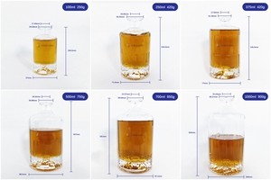 Botella <span class=keywords><strong>de</strong></span> Vidrio Vacía <span class=keywords><strong>de</strong></span> 500ml, 700ml, 1000ml para Licores, Whisky, <span class=keywords><strong>Vodka</strong></span>, Brandy, Ron, Ginebra, Precio Competitivo, Suministro Directo <span class=keywords><strong>de</strong></span> Fábrica - Product Image 6