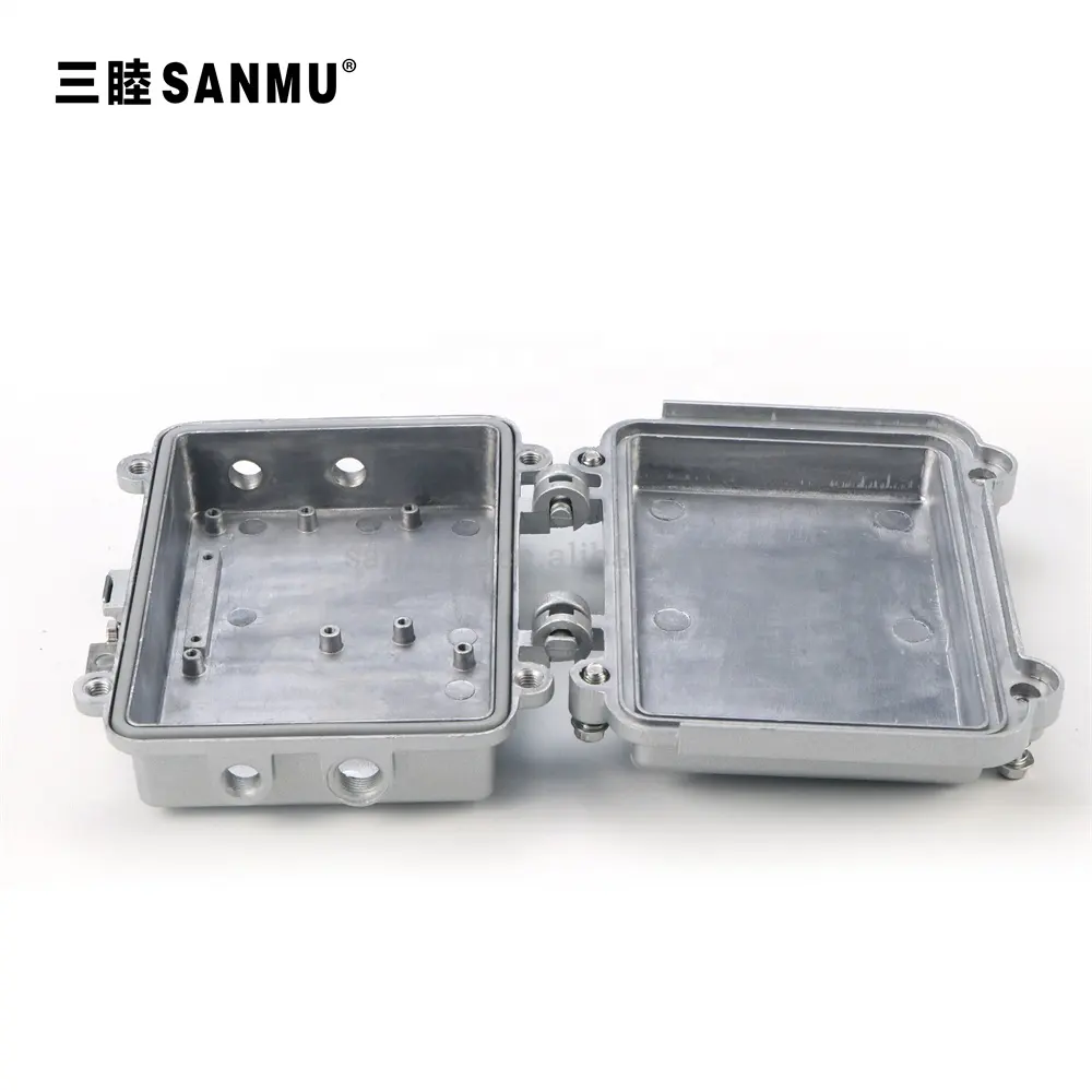SMA-016:130*90*45MM IP67 custodie elettroniche in alluminio scatole di giunzione elettriche impermeabili