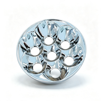 Réflecteur à 7 LED en alliage d'aluminium usiné CNC de précision, testé par pulvérisation de sel, pour l'éclairage industriel