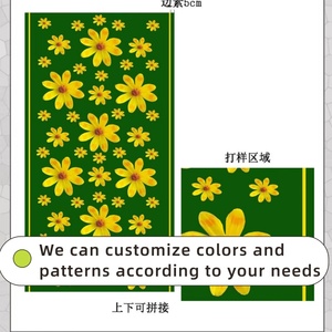 LEJING Luxury Factory Direct High Pile Polyester Jacquard Tufted 6-7mm Carpet Machine Made Wall-to-Wall Home Hotel Hallway Rugs - Product Image 3