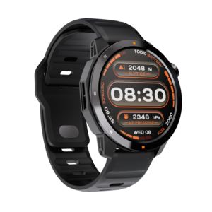 Montre connectée sportive MG03 GPS avec écran AMOLED de 1,43 pouce, étanche 3ATM, boussole, Reloj <span class=keywords><strong>Smartwatch</strong></span>, tracker d'activité physique, bracelet en silicone - Product Image 2