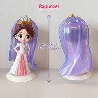 Dessin animé de vente chaude belle figurine de princesses Cendrillon Belle Alice pour les enfants