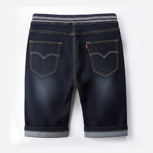 Summer New <b>Men</b> Fashion Stretch Causal <b>Short</b> <b>Jeans</b> Denim <b>Shorts</b> Denim Swear <b>Mens</b> <b>Shorts</b> Canvas Fabric High Street - Product Image 1