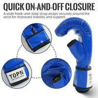 Gants de boxe MMA - Hommes, avec pouces exposés, pour entraînement professionnel de kickboxing et de combat pour adultes, pour frapper sur les sacs de sable