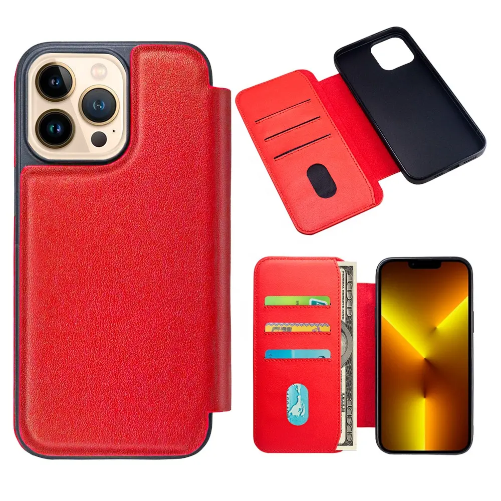 Nieuwe Stijl Echt Lederen Luxe Retro Mobiele Telefoon Covers Voor Iphone 13 Pro Max Xs Max Camera Protector Mobiele Telefoon Tassen